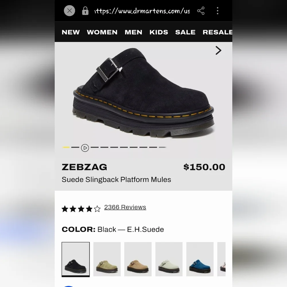 Doc Martens Zebzag Mule - Picture 6 of 6